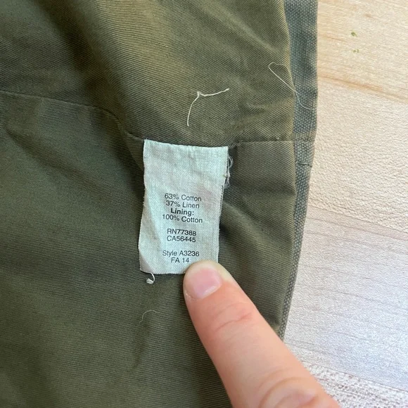 Madewell Jacket Green - Picture 6 of 10